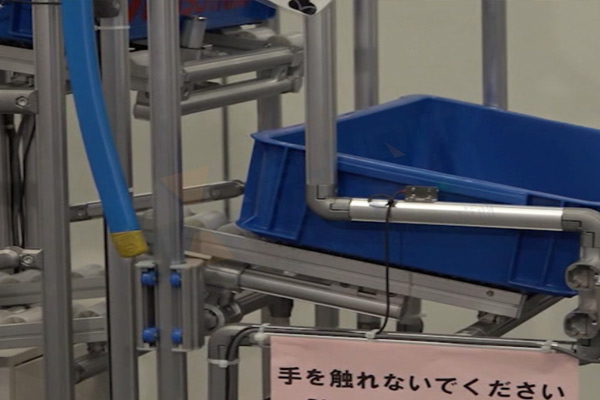 【精益LCIA196】物料自動補給、空箱自動堆垛機構(gòu)