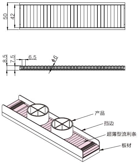 超薄型流利條